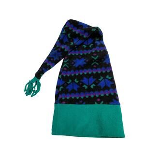 Vintage L.L. Bean Ski Hat Multicolor Wool Acrylic Outerwear Snow Beanie Hat